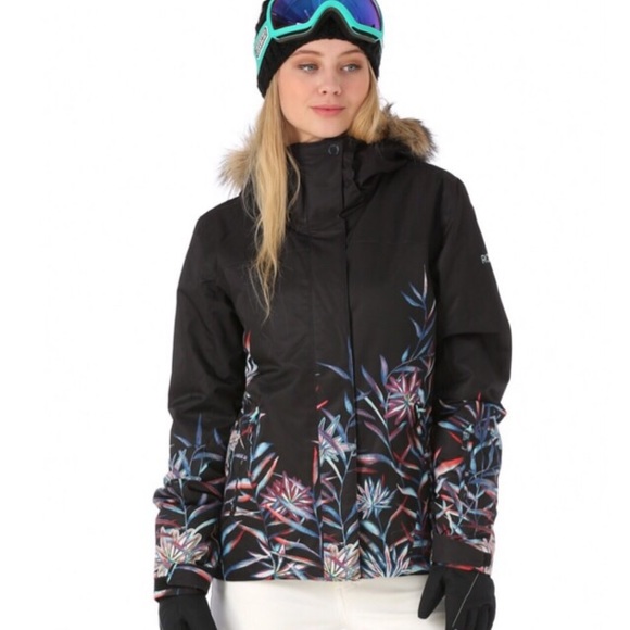 Roxy Jackets & Blazers - NWT Roxy Black Dryflight Technology Ski Jacket